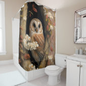 Schattige verf van oliepalkolie douchegordijn (In situ)