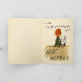 Schattige verjaardag kaart (Binnen)