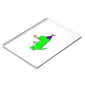 Schattige verjaardagsdinosaurus notitieboek (Linkerzijde)