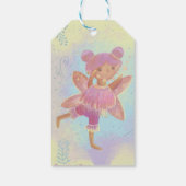 schattige verjaardagsfee cadeaulabel (Achterkant)