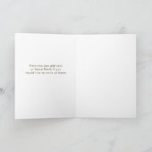 Schattige verjaardagsfeestje voor winterkonijnen kaart (Binnen)