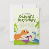 schattige verjaardagskaart kenmerken cartoon kaart (Voorkant)