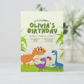 schattige verjaardagskaart kenmerken cartoon kaart (Staand voorkant)