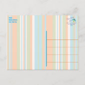 Schattige verjaardagsmonster bedankkaart briefkaart (Achterkant)