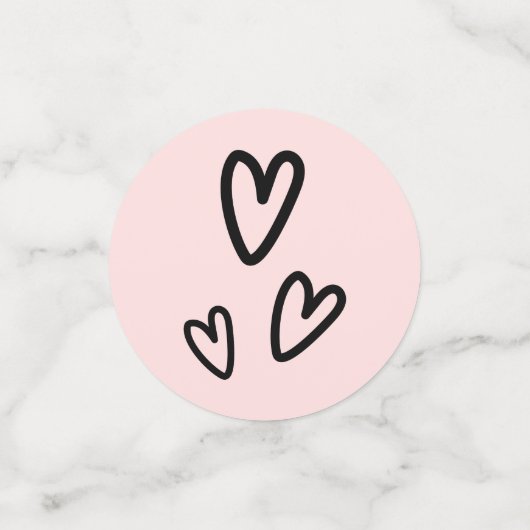 Schattige Verlovingen ring Confetti (Kleine voorkant)