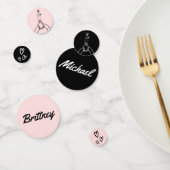 Schattige Verlovingen ring Confetti (Groep)