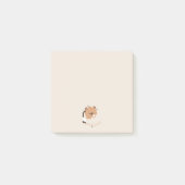 Schattige Vermoeide Capybara Post-it® Notes (Voorkant)