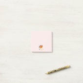 Schattige vermoeide Duitse herdershond Puppy Post-it® Notes (Op bureau)