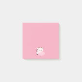 Schattige Vermoeide Koe Post-it® Notes (Voorkant)