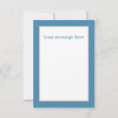 Schattige Verpleegkundige kat bericht toevoegen Bedankkaart (Achterkant)