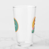 Schattige Verpleegkundige kat toevoegen monogram Glas (Rechts)