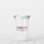 Schattige Verpleegkundige Waardering Geschenken Tr Acryl Drinkbeker (Voorkant)