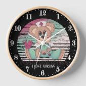 Schattige Verpleegster beer liefde Verpleegkunde (Voorkant)