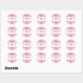 Schattige Verpleegsters Ronde Sticker (Vel)
