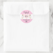 Schattige Verpleegsters Ronde Sticker (Tas)