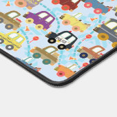 Schattige vervoer blauw bureaumat (Hoek)