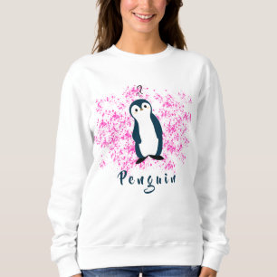Schattige Verward Penguin Sweatshirt