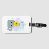 Schattige vet cat 2 bagagelabel (Voorkant (horizontaal))