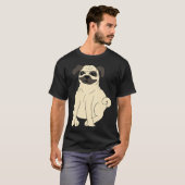 Schattige vette pug 312 t-shirt (Voorkant volledig)