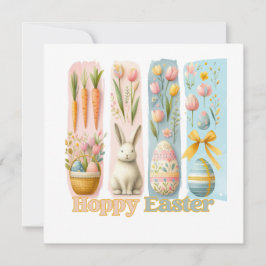 Schattige Vier Verticale Brash Waterverf Hoppy Eas