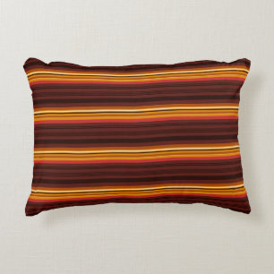 Schattige vintage strepen accent kussen