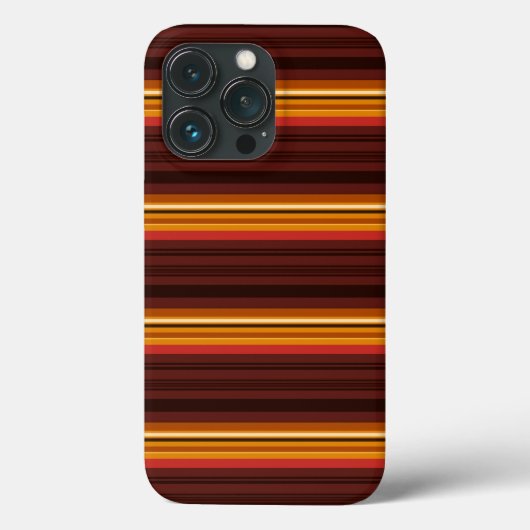 Schattige vintage strepen Case-Mate iPhone case (Achterkant)