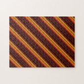 Schattige vintage strepen legpuzzel (Horizontaal)