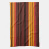 Schattige vintage strepen theedoek (Verticaal)