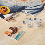Schattige Vintage Vrouw Legpuzzel (Zijkant)