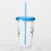 Schattige vis acryl drinkbeker (Rechts)