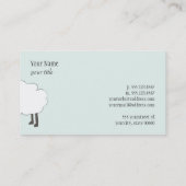 Schattige Visitekaartje (Achterkant)