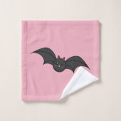 Schattige Vleermuis Bad Handdoek (Wasdoekje)