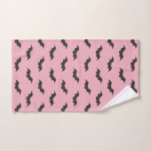 Schattige Vleermuis Bad Handdoek (Handdoek)