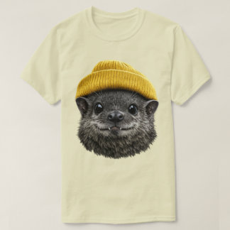 Schattige Vleermuis in Muts - Vintage 90s Vleermui T-shirt