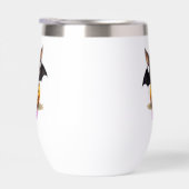 Schattige Vleermuis op Pompoen Schattige Halloween (Rechts)