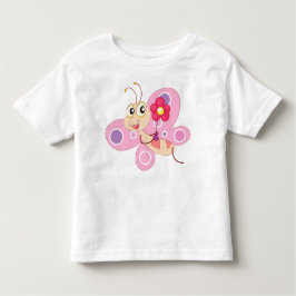 schattige vlinder kinder shirts