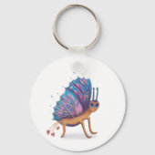 schattige vlinder sleutelhanger (Voorkant)