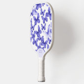 Schattige vlinders blauwe pickleball-paddle pickleball paddle (Links)