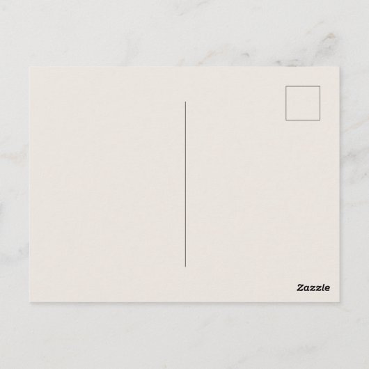 Schattige Voeg jouw tekst coffeeshop toe Briefkaart (Achterkant)