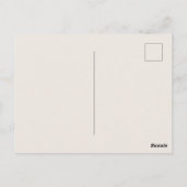 Schattige Voeg jouw tekst toe Briefkaart (Achterkant)