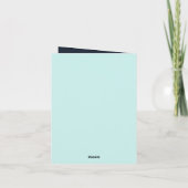 Schattige Voeg tekst toe Bloemenliefhebbers Kaart (Achterkant)