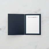 Schattige Voeg tekst toe Bloemenliefhebbers Kaart (Binnen)