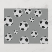 Schattige Voetballint Budget Foto 1e Verjaardag (Achterkant)