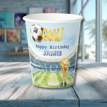 Schattige voetbalwereldkampioenschap kinderverjaar