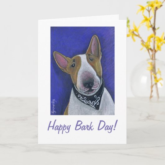 Schattige vogeldag Kaart (Gele Bloem)