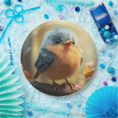 Schattige vogelpapier bord (Feest)