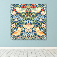 Schattige Vogels, Aardbeien Dief Vintage Kunst