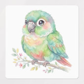 Schattige Vogels Labels (Design 2)