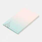Schattige Vogels Verliefd Post-it® Notes (Schuin)