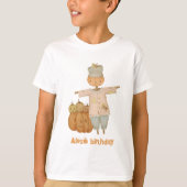 Schattige vogelverschrikker Halloween Bash T-shirt (Voorkant)